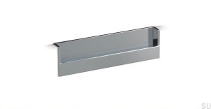 Tirador para mueble empotrado Flat 160 Cromo pulido