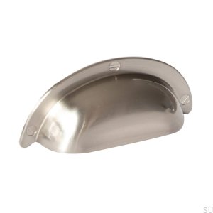Tirador para muebles Bowl 3922 Care Shell, lacado plateado