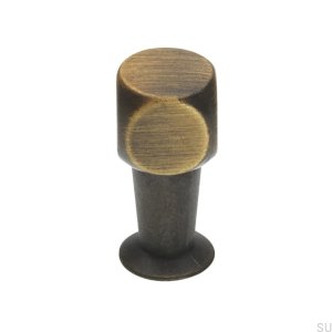 Pomo para muebles 2389 Oro envejecido cepillado