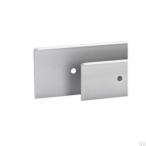 Perfil de aluminio Cancer 630X28 para gabinete