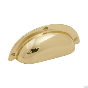 Tirador para mueble cuenco 3922 64 Oro pulido