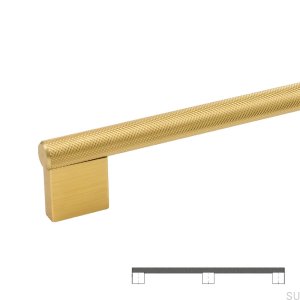 Tirador para mueble largo Graf Big 1168 Golden Dark