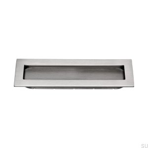Tirador para mueble empotrado 512160 Silver Brushed