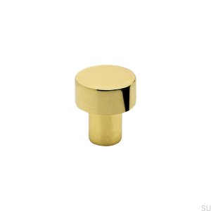 Pomo para mueble Mood 20 Latón Pulido y Lacado
