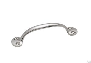 Tirador para mueble largo 1690101 Latón niquelado