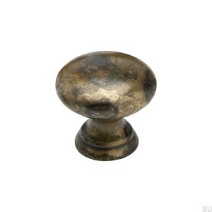 Pomo para mueble 411 17 Oro envejecido