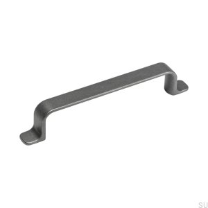 Tirador para mueble gris antiguo Rio 128