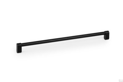  Tirador para mueble longitudinal Linkk 320 Aluminio Negro Cepillado