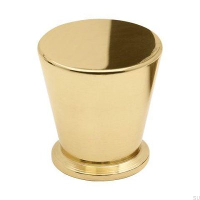 Pomo para mueble Torp Gold Latón Pulido Unlaid