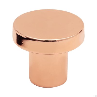 Pomo para mueble 2078 Metal cobre pulido
