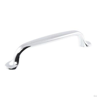 Tirador para mueble alargado 7032 96 Cromo pulido