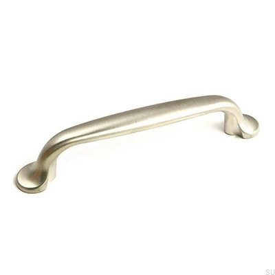 Tirador para mueble alargado 7032128 Níquel cepillado