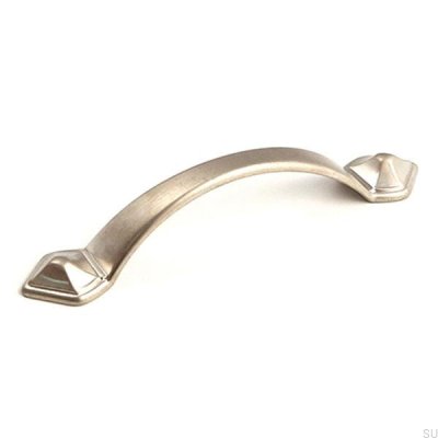 Tirador para mueble largo 6598 Níquel cepillado