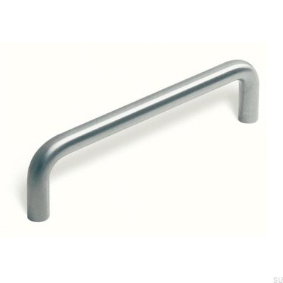 Tirador para mueble alargado 6050320 Plata cepillado