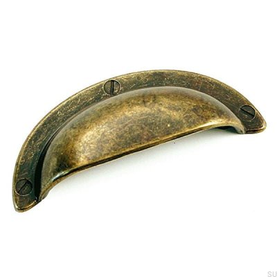 Tirador para mueble Shell 5284 Bronce envejecido