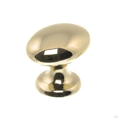 Pomo para mueble 4010 Oro pulido, Lacado