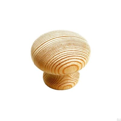 Pomo para mueble 4460 30 Madera de pino sin barnizar