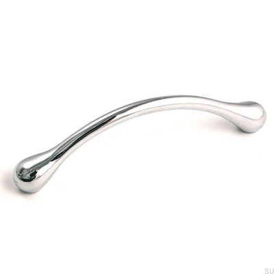 Tirador para mueble alargado 4446 96 Cromo pulido