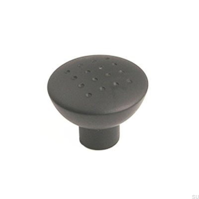 Pomo para mueble 4380 Metal negro