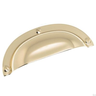 Tirador para mueble Shell 3158 64 Oro pulido