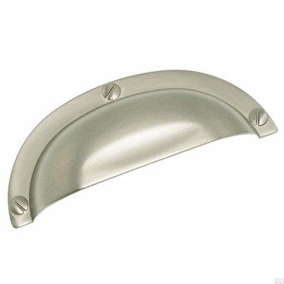 Tirador para mueble Shell 3158 64 Níquel cepillado