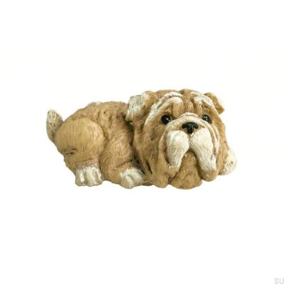 Pomo para mueble Perro Acostado Poliresina