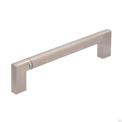 Tirador para mueble largo 2457128 Níquel cepillado