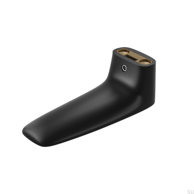 Colgador de pared MF 3 Latón negro (2 piezas)