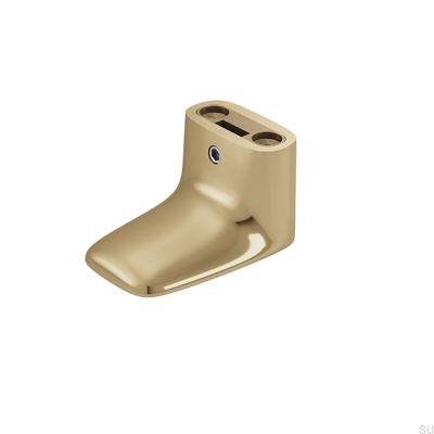 Colgador de pared MF 2 Latón pulido (2 piezas)