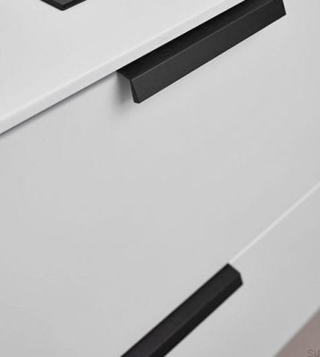 Tirador para mueble Edge Bench 160 Aluminio negro