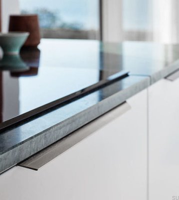 Tirador para muebles con borde de aluminio Blaze 2 2 x 160