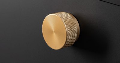 Pomo para mueble Graf Big 38 Dark Gold