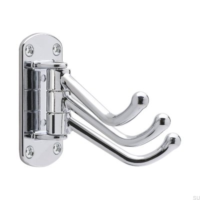 Colgador de pared Lyr Cromo pulido