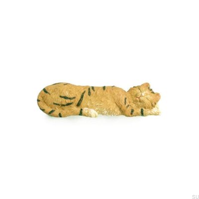 Tirador rectangular Katt Kot 64 Polyresin para mueble