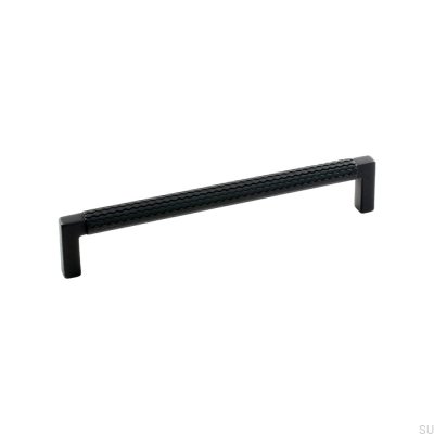 Tirador para mueble alargado Track 160 Metal negro