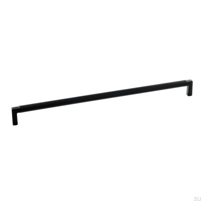 Tirador para mueble longitudinal Track 320 Metal negro