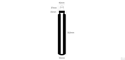 Bombilla LED de tubo E27 2W sin ajuste de brillo