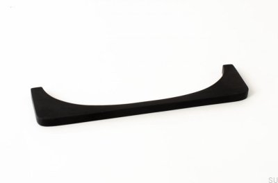 Tirador para mueble Bridge 128, aluminio, negro