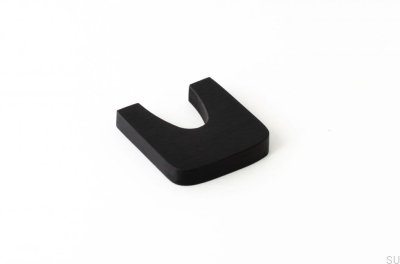 Pomo para mueble Bridge 32 Aluminio negro