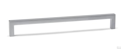 Tirador para mueble alargado U 0056 320 Cromo mate