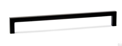 Tirador para mueble alargado U 0056160 Metal negro