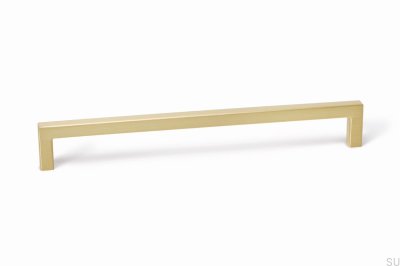 Tirador para mueble alargado U 0056492 Oro cepillado