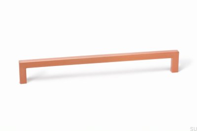 Tirador para mueble alargado U 0056128 Cobre cepillado