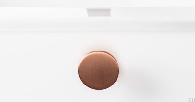 Como Pomo para mueble Big Cobre cepillado