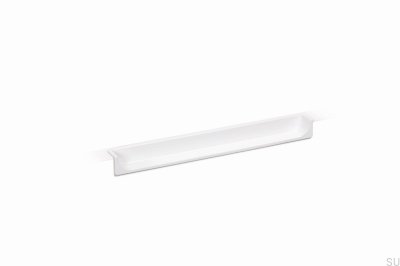 Tirador para mueble empotrable Hide 180 Metal blanco