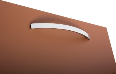 Tirador para mueble longitudinal Arch 192 Cromo pulido