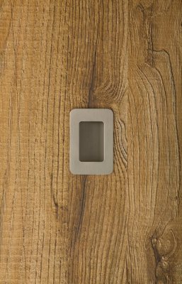 Tirador para mueble empotrable Low ST 64 Níquel cepillado