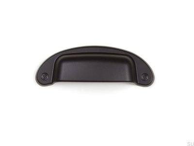 Tirador para mueble Shell Petra 64 Metal negro