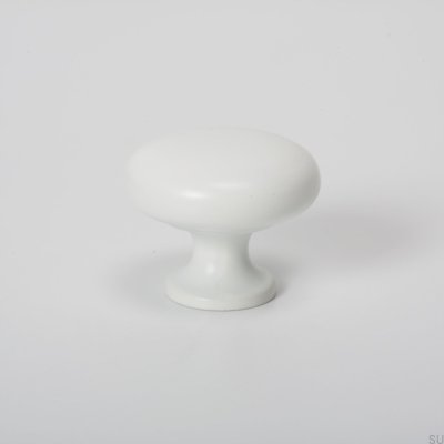Pomo para mueble Duke Metal blanco