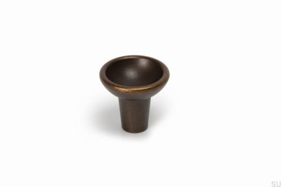 Pomo para mueble Raviolo Oro envejecido